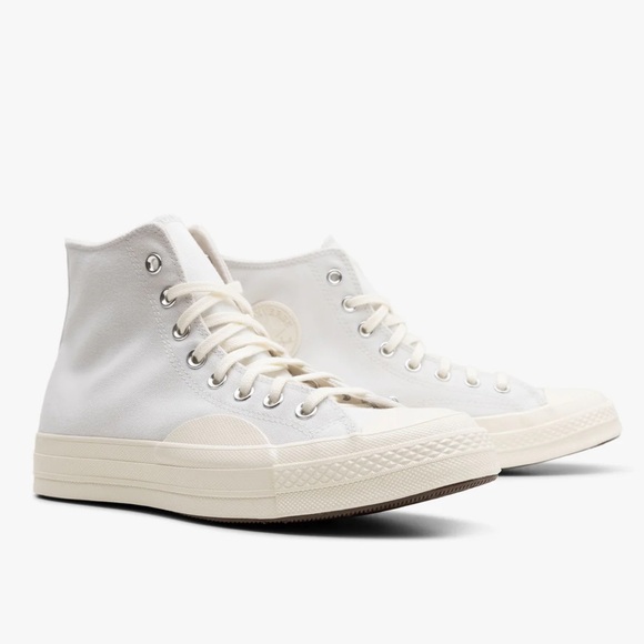 Converse Chuck 70 Textured Hi / White / Vintage White - Egret - Picture 3 of 12